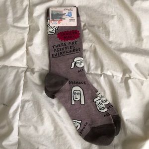 Funny boot length socks